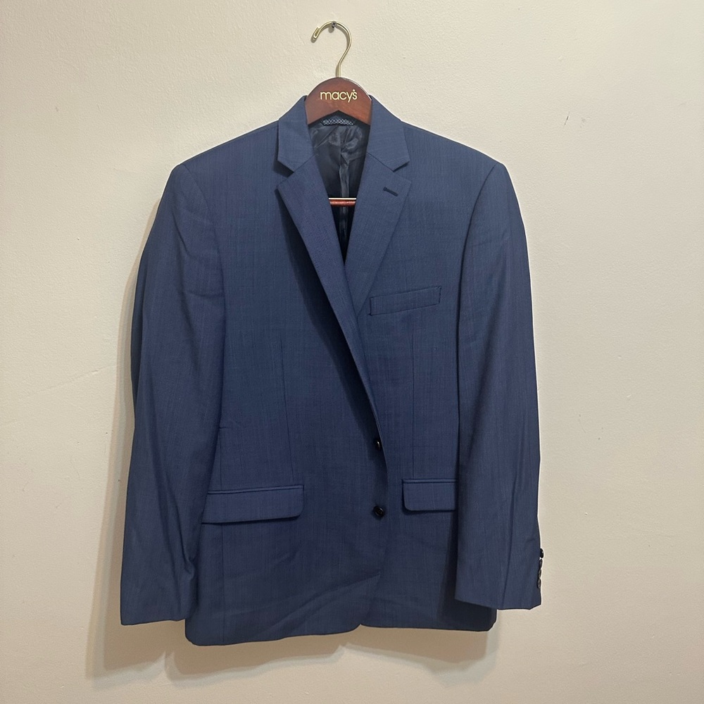 Ralph Lauren Blue Sport Coat Classic Tailored Blazer